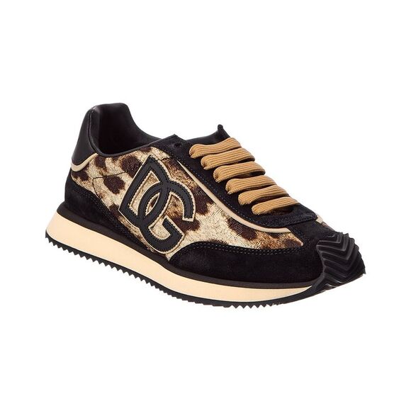 Dolce & Gabbana Shoes - Dolce & Gabbana Dg Cushion Canvas & Leather Sneaker